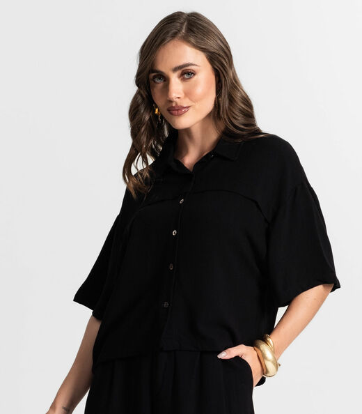 Camisa Feminina Endless Preto