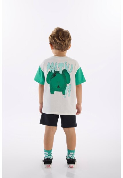 Conjunto Camiseta e Bermuda Três e Já