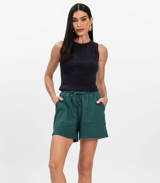 Image_Shorts Feminino Infinita Cor Verde
