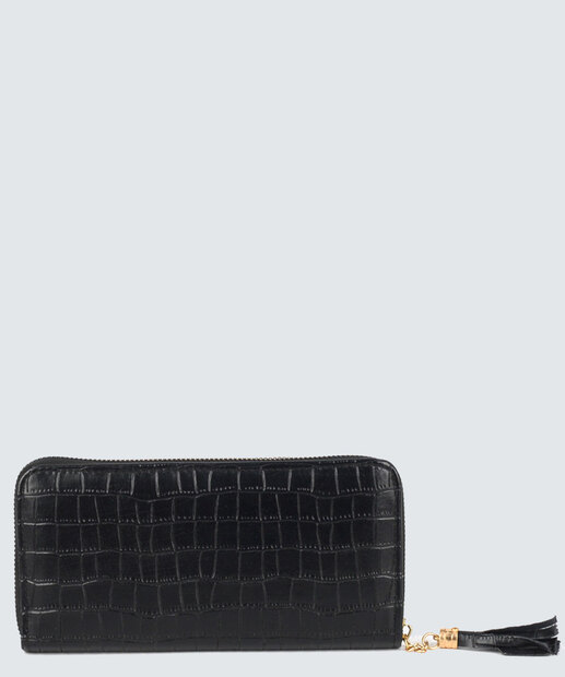 Carteira Feminina Textura Croco Gash