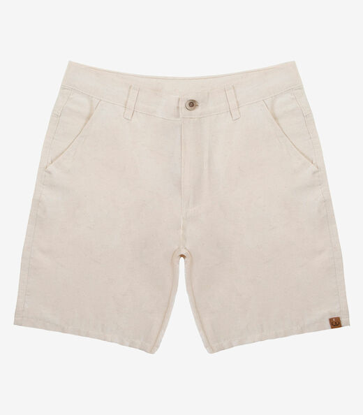 Image_Bermuda Maculina Sarja Com Bolsos Shift Bege