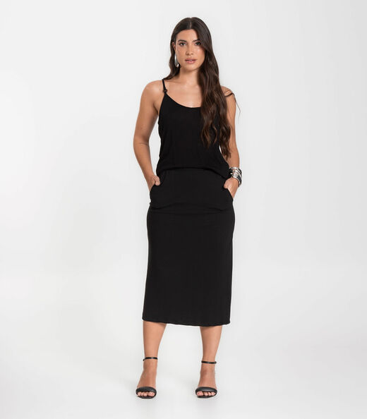 Saia Feminina Select Preto