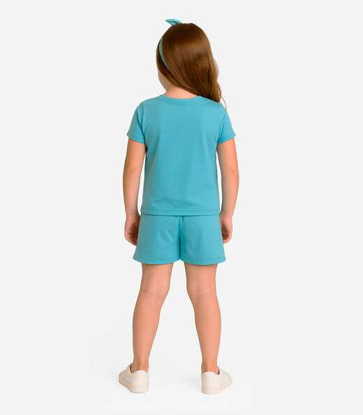 Conjunto Infantil Menina Select Azul