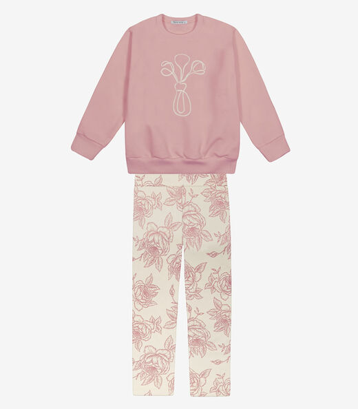Image_Conjunto Blusão Moletom com Legging Trick Nick Rosa