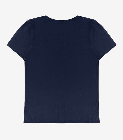 Blusa Feminina Em Viscose Infinita Cor Azul