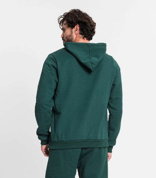 Blusão Com Capuz Masculino Diametro Verde