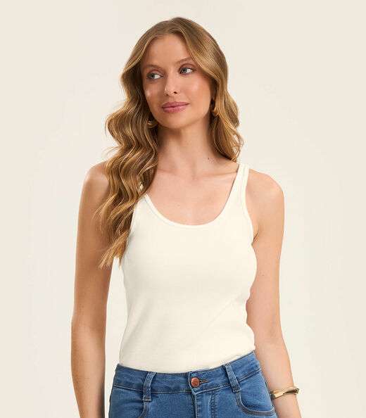 Image_Blusa De Alca Básica Feminina Rovitex Bege