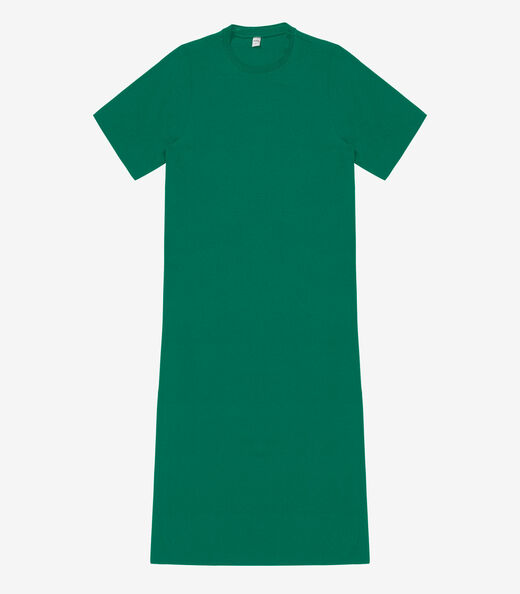 Vestido Feminino Midi em Twill Cey Rovitex Verde