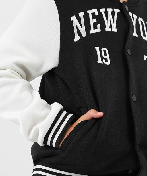 Jaqueta Infantil College New York Tam 10 ao 16 