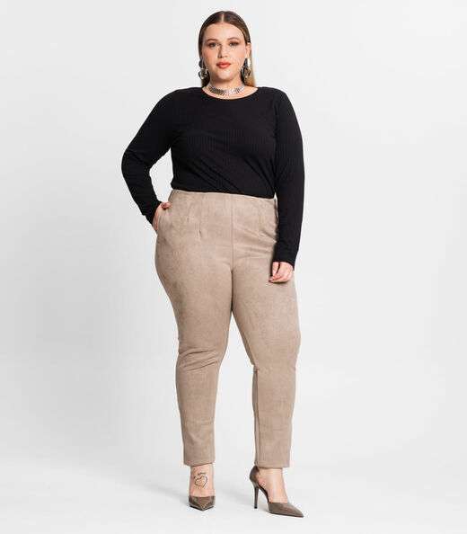 Legging Suede Super Soft Secret Glam Bege