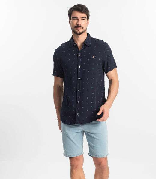 Image_Bermuda Masculina Jeans Diametro Azul