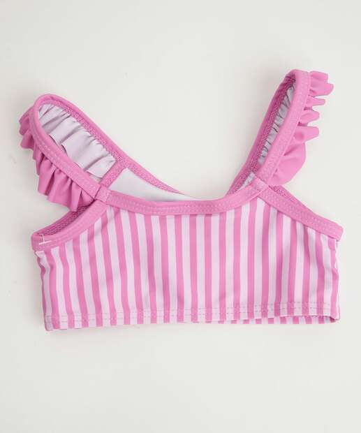 Biquíni Infantil Babado Minnie Disney Tam 1 a 8
