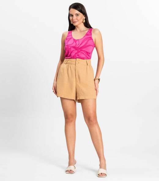 Regata Feminina Viscotorcion Rovitex Rosa