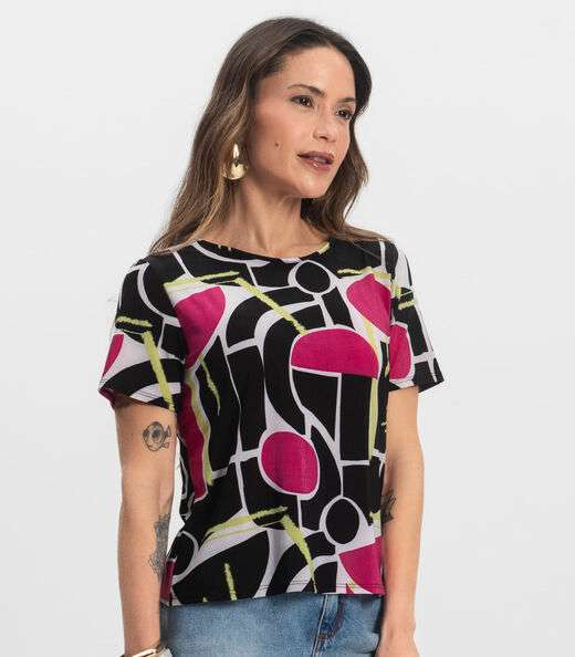Blusa Feminina Infinita Cor Preto