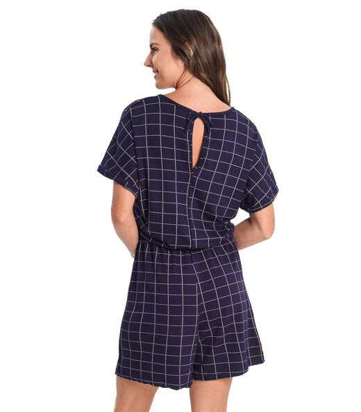 Macaquinho Feminino Infinita Cor Azul