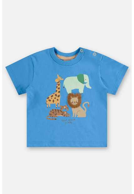 Conjunto Camiseta e Bermuda Bebê Up Baby