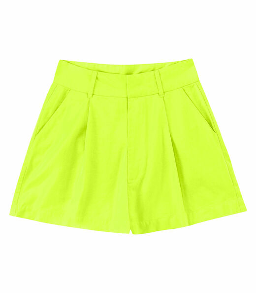 Shorts de Linho Feminino Endless Verde