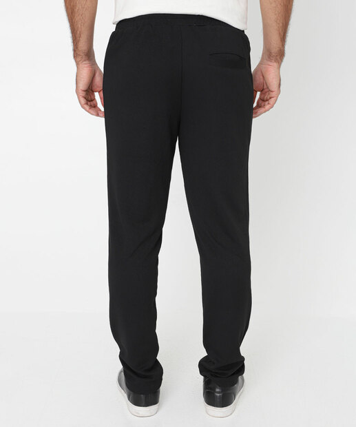 Calça Masculina Jogger Piquet Bolsos MR Preto