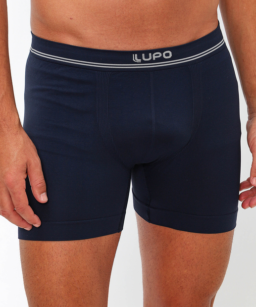 Cueca Boxer Masculina Lupo Azul