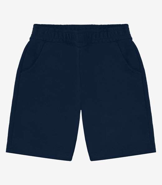Bermuda Básica Masculina RoviKids Azul
