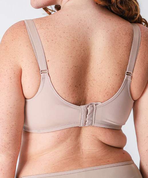 Sutiã Sem Bojo Sem Aro Plus Size Marisa Bege