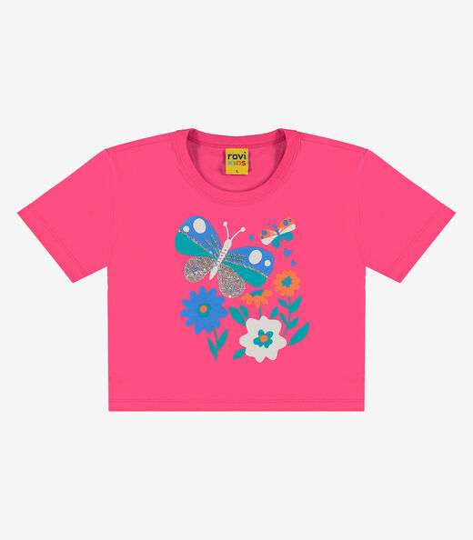 Blusa Infantil Feminina Rovi Kids Rosa