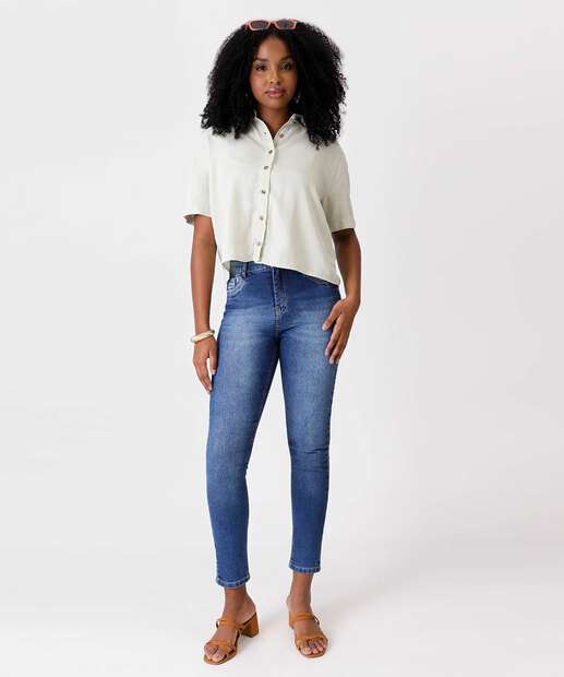 Calça Jeans Skinny Feminina