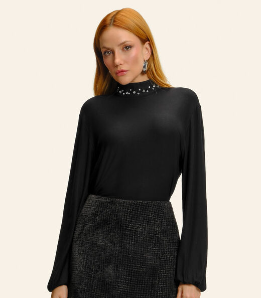 Blusa Feminina Leves Defeitos Endless Preto