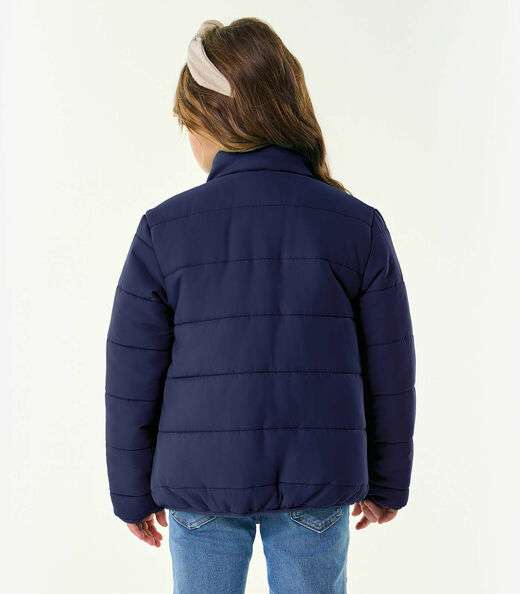 Jaqueta Infantil Feminina Microfibra Trick Nick Azul