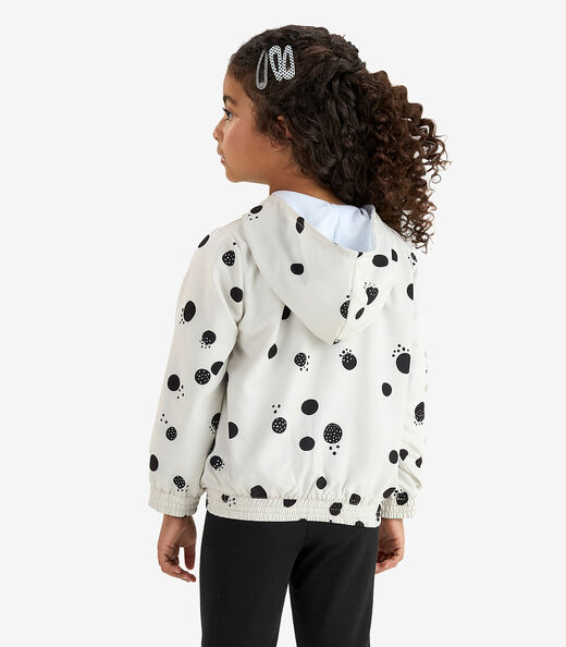 Jaqueta Corta-Vento Rovi Kids Branco
