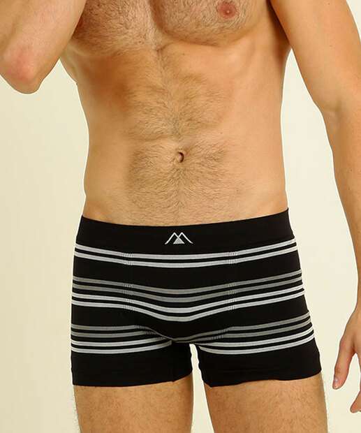 Cueca Boxer Masculina Listrada MR