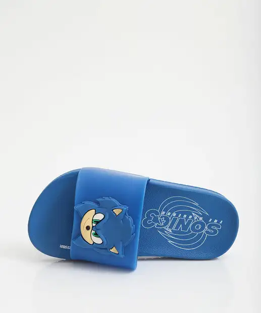 Chinelo Ipanema Infantil Sonic Azul