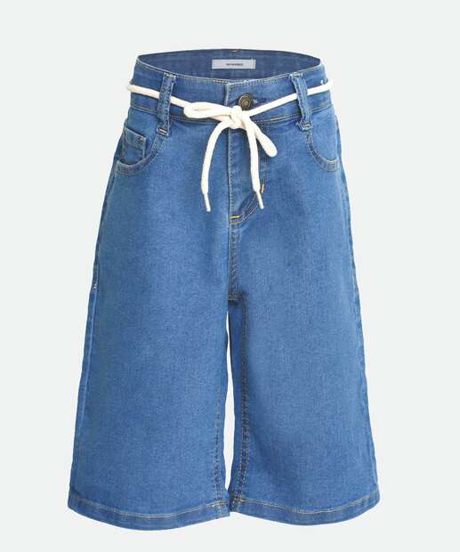 Bermuda Infantil Jeans Marisa Tam 4 a 10