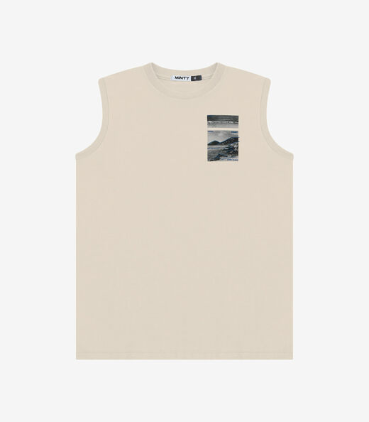 Image_Regata Masculina Meia Malha Com Estampa Minty Bege