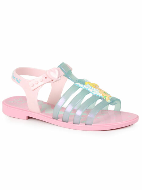Sandália Rasteira Infantil Grendene Sininho Rosa