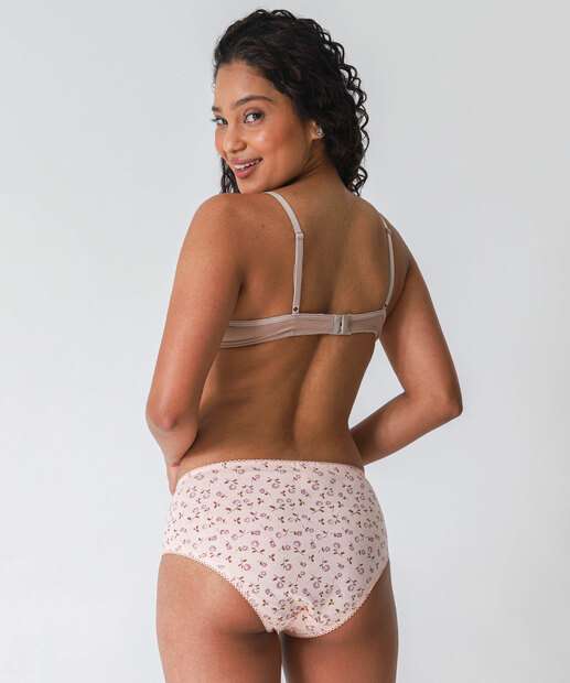 Kit 2 Calcinhas Alta Marisa Rosa