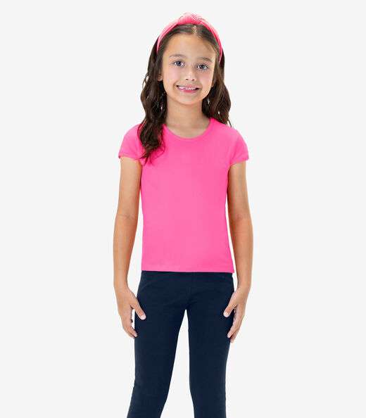 Calça Legging Infantil Feminina Rovitex Kids Azul