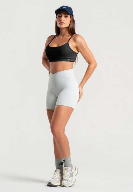 Top Básico Alças Finas Reguláveis Preto Wemood