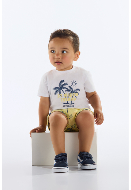 Image_Conjunto Camiseta e Bermuda Bebê Quimby