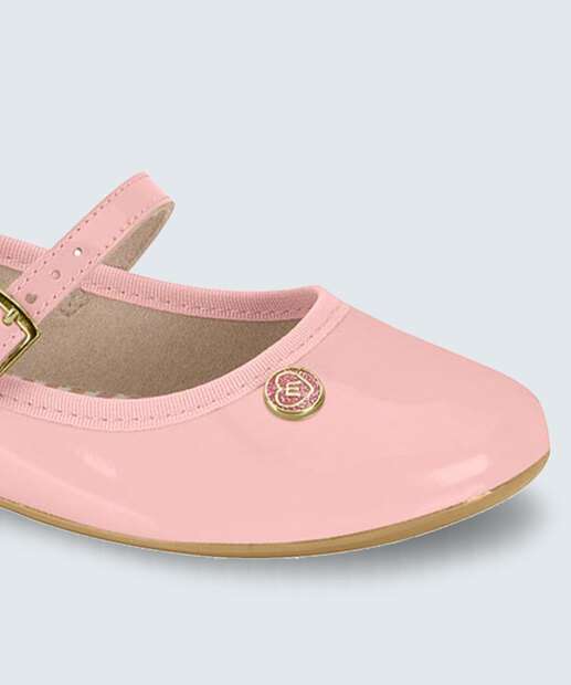 Sapatilha Infantil Boneca Verniz Molekinha 