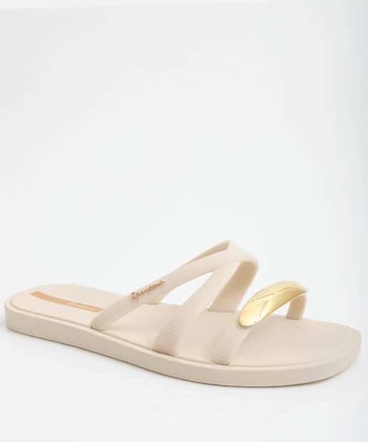 Image_Chinelo Feminino Ipanema Slide Metal-Chic Off White