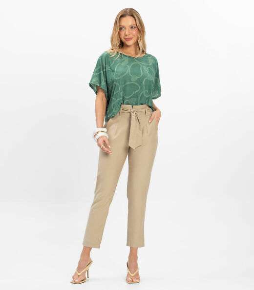 Image_Calça Feminina Marrante Clochard Renaluci Bege