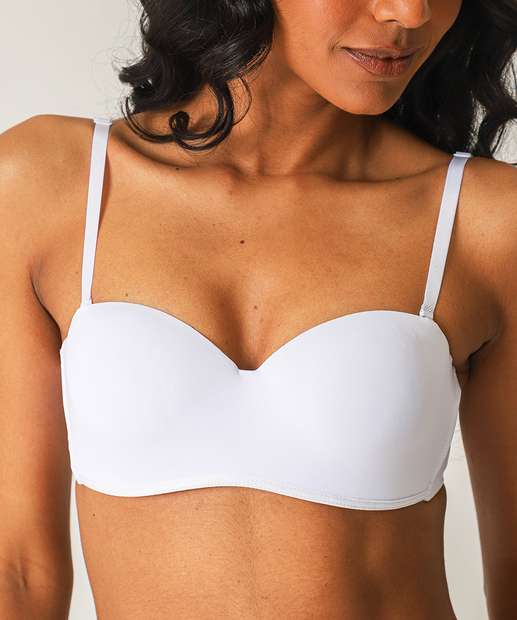 Sutiã Tomara Que Caia Com Bojo Marisa Branco