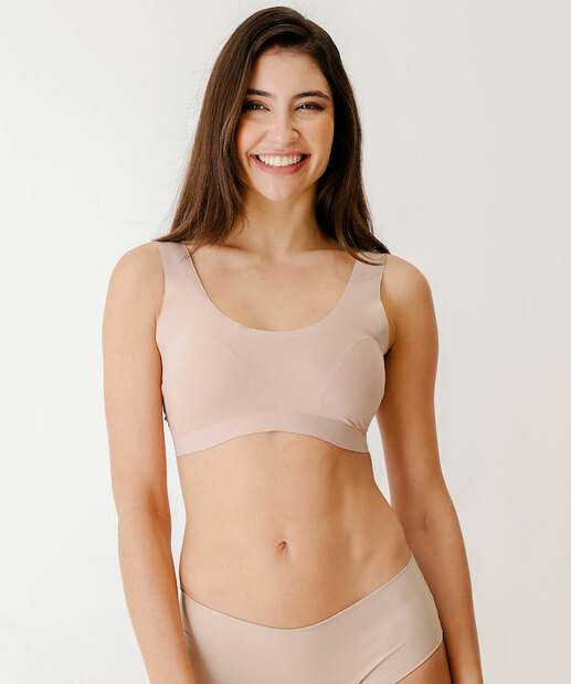 Sutiã Top Sem Bojo Sem Costura Love Secret