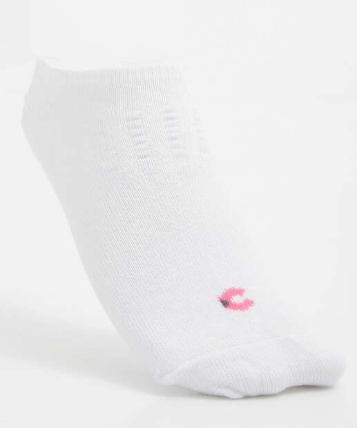 Kit 3 Pares Meias Infantil Invisíveis Básicas