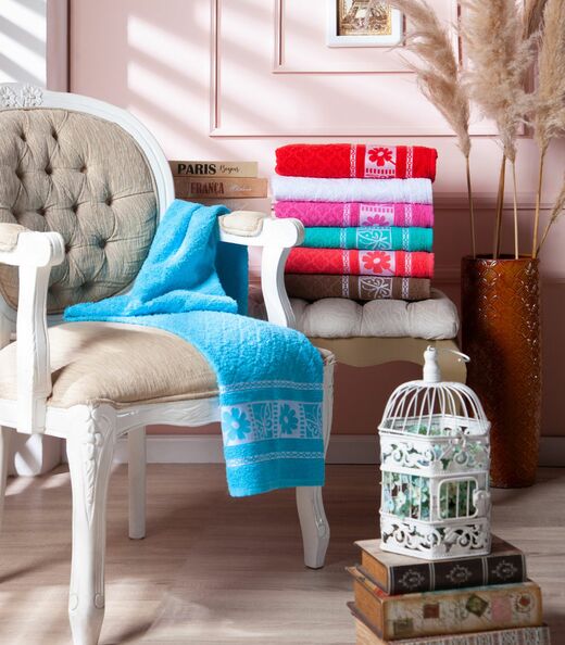 Toalha de Banho New Paris Mafratex Rosa