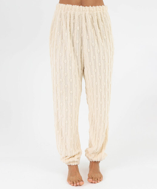 Pijama Feminino Jaquard Bordado Coração Marisa Bege