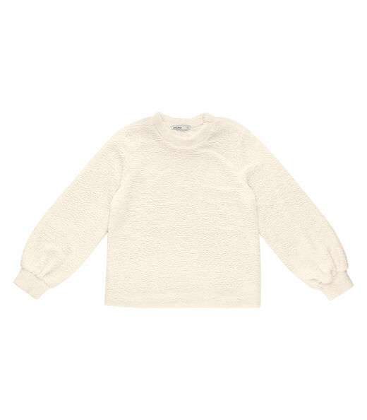 Blusão de Pelo Carneiro Feminino Endless Bege