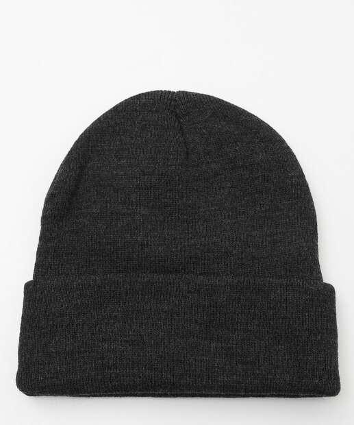 Touca Masculina Tricô Mescla Marisa Cinza