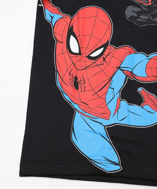 Regata Infantil Homem Aranha Marvel Tam 4 a 10